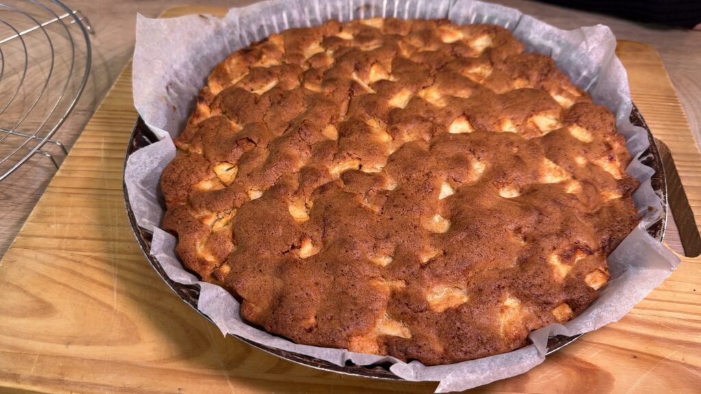 Hop'la, instant gourmand : gâteau aux pommes façon Oma