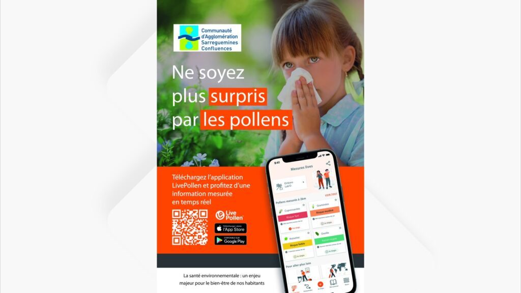 Pollen : Une application pour suivre les concentrations en temps réel