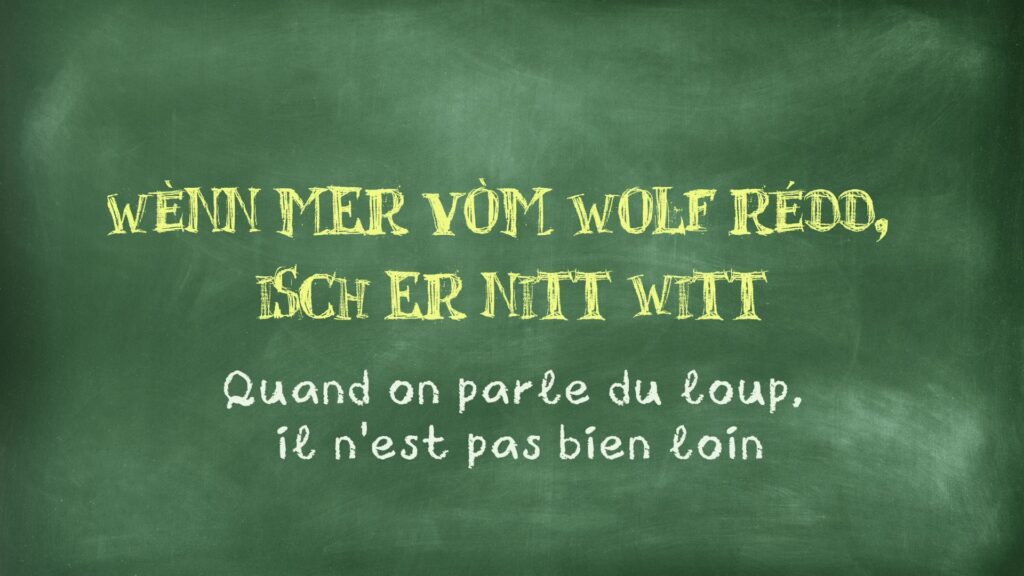 Hop'la : La minute Platt du 09 avril 2025