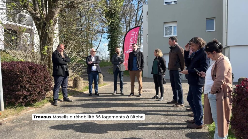 Moselis a réhabilité 66 logements à Bitche