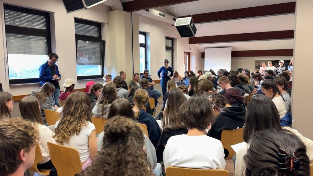 Des étudiants en architecture découvrent le Parc Naturel Régional