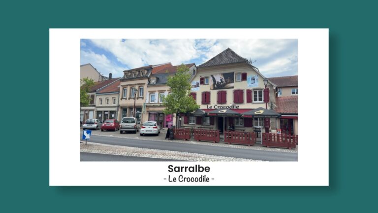 Hop'la, la carte postale : Le Crocodile, une institution à Sarralbe