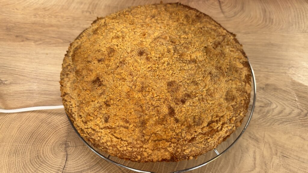 Hop’la, instant gourmand : gâteau crumble cannelle