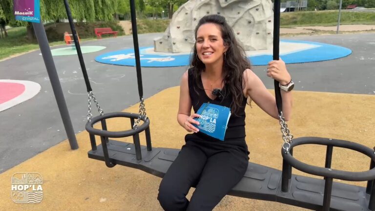 Hop’la s'arrête à l’aire de jeux de Grosbliederstroff