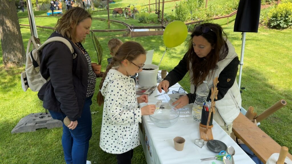 Les enfants à l’honneur au Jardin pour la Paix à Bitche