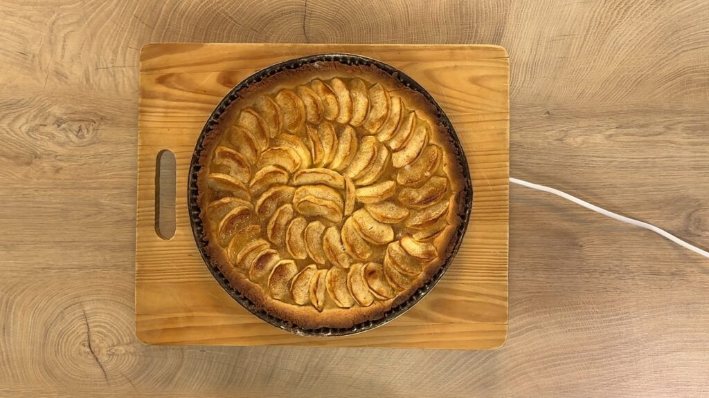 Hop'la, instant gourmand : une tarte aux pommes