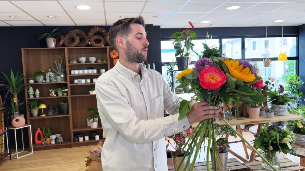 Hop'la, le portrait : Alexandre Seibert exprime sa créativité à travers les fleurs