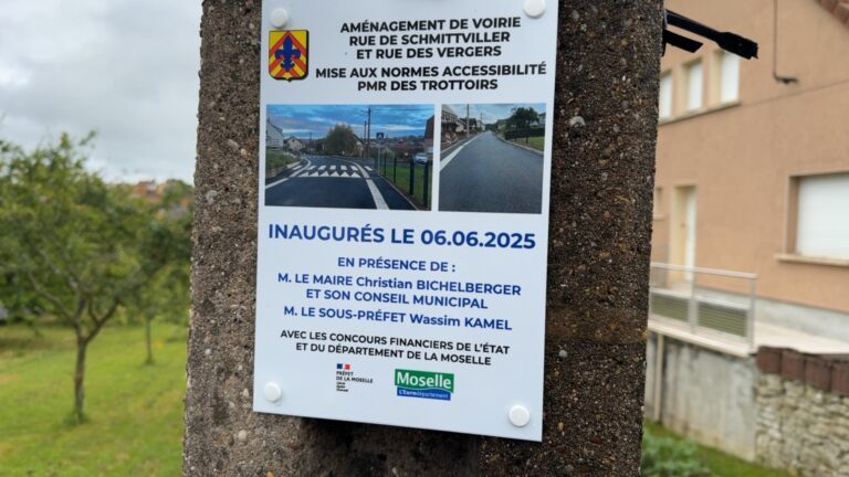 Multiples inaugurations à Etting