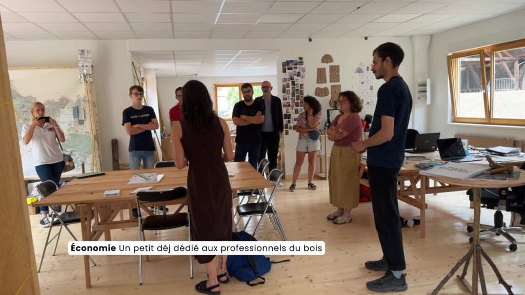 Un petit déj dédié aux professionnels du bois