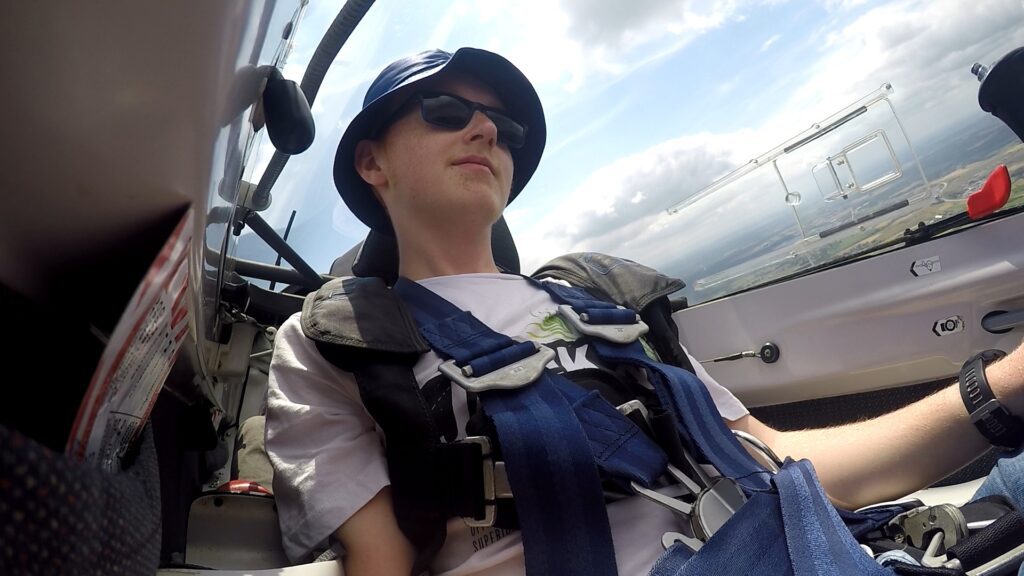 Ces jeunes prennent leur premier envol à bord d’un planeur