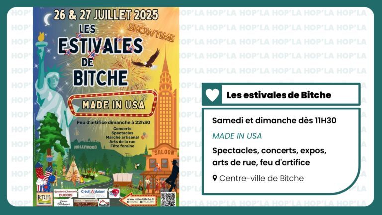 Hop’la : Les bons plans de sorties du 23 juillet 2025