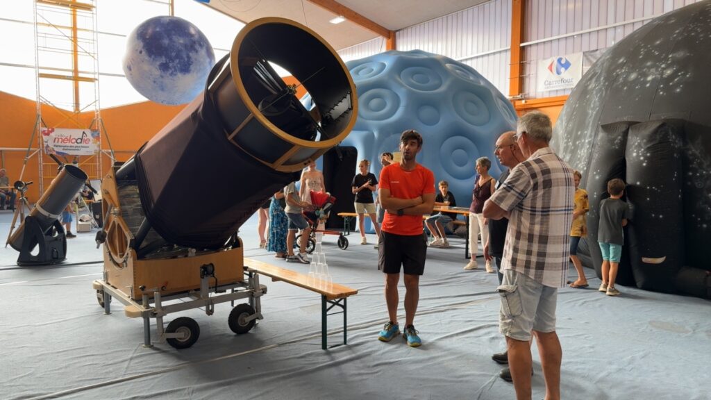 “Pompiers sous les étoiles” : découverte de l’astronomie et de véhicules de secours