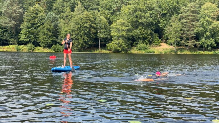 Un stage en eau avec la spécialiste de la discipline, Aurélie Muller