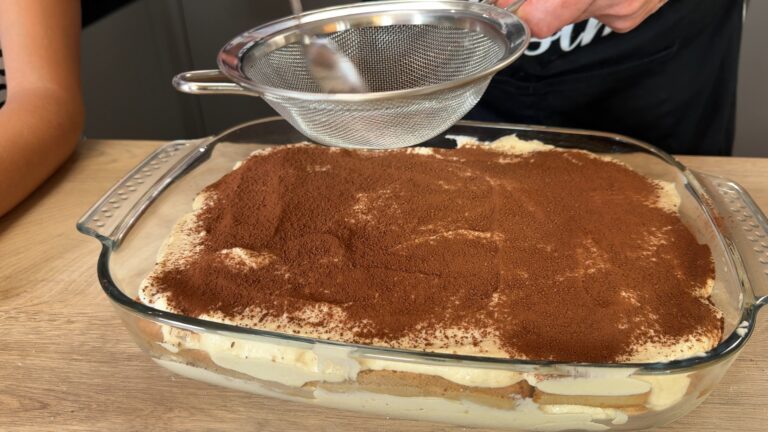 Hop'la, instant gourmand : un tiramisu