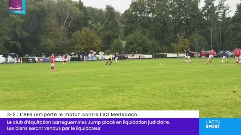 3-2 : L’AES remporte le match contre l’SO Merlebach