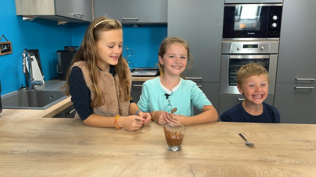 Hop'la, instant gourmand : une mousse au chocolat
