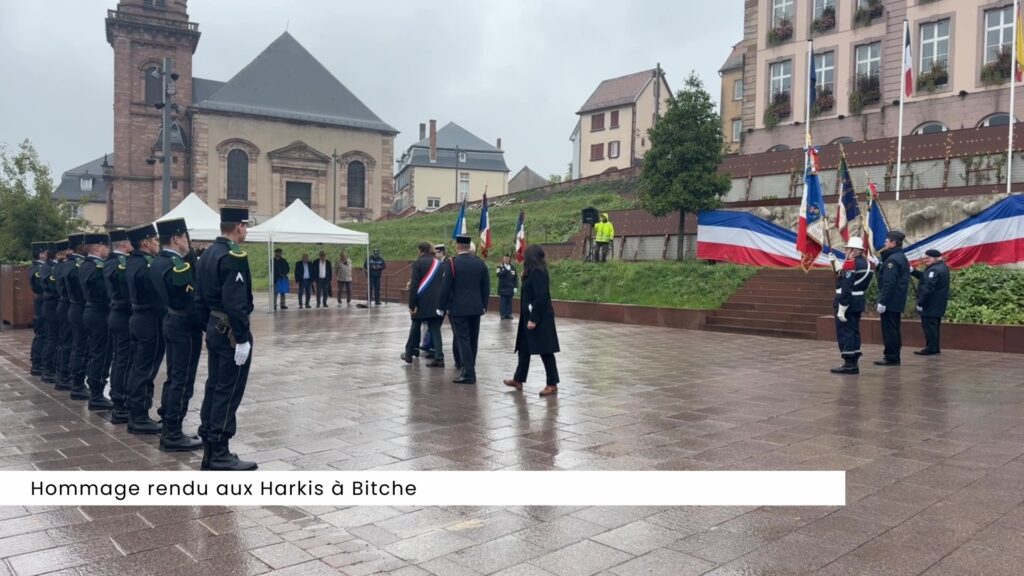 Hommage rendu aux harkis à Bitche