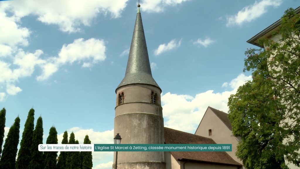 L’église St Marcel à Zetting, classée monument historique depuis 1891