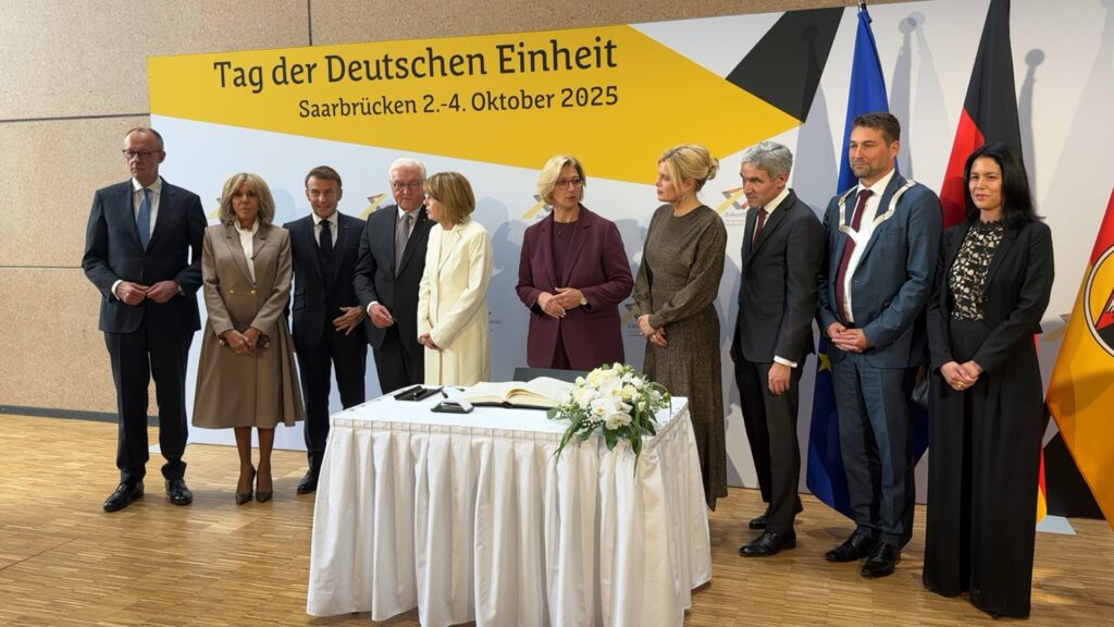 L’unité franco-allemande s’affiche dans la capitale sarroise