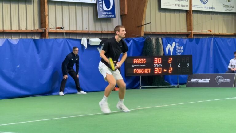 Finale des Internationaux de tennis : victoire de Matt Ponchet