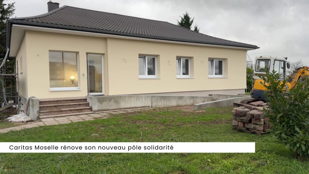 Caritas Moselle rénove son nouveau pôle solidarité