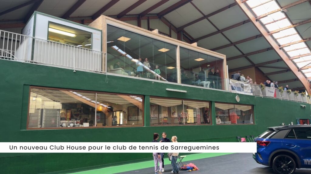 Un nouveau Club House pour le tennis de Sarreguemines