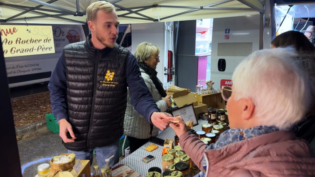 Inauguration du marché des producteurs de Hambach