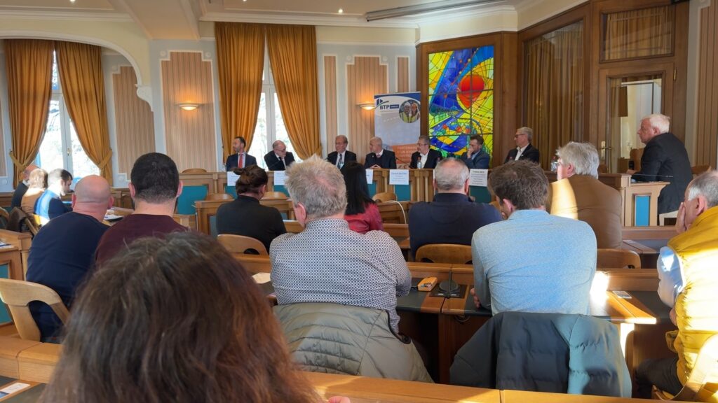 Les entrepreneurs du BTP réunis autour d’un débat