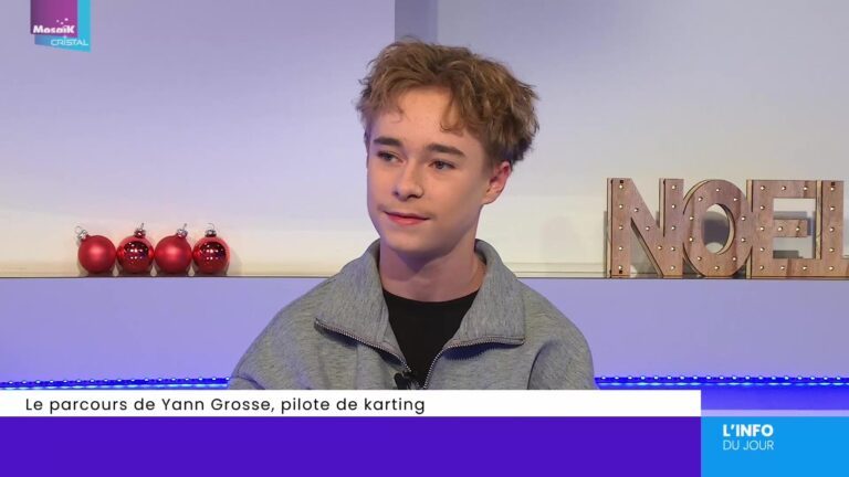 Le parcours de Yann Grosse, pilote de karting