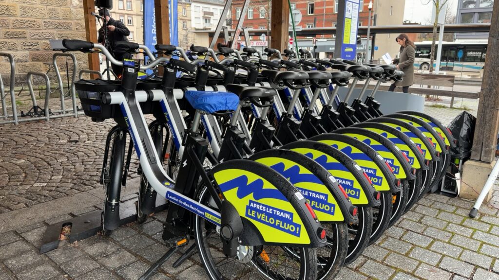 Un nouveau service de vélos électriques à la gare