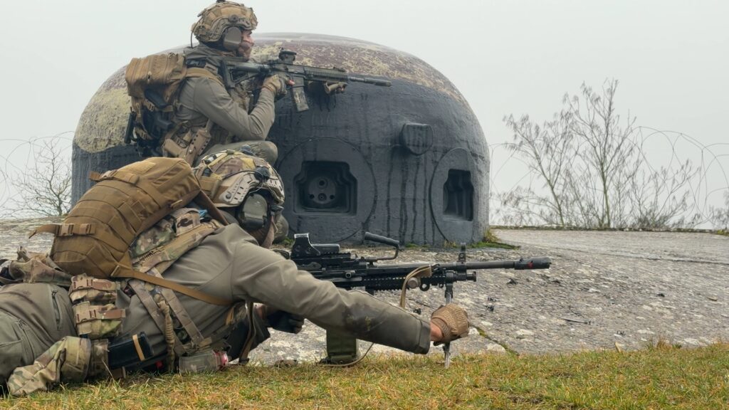 Un exercice entre armée française et belge pour conclure l’année 2025