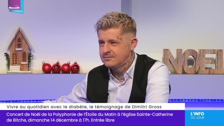 Vivre au quotidien avec le diabète, le témoignage de Dimitri Gross