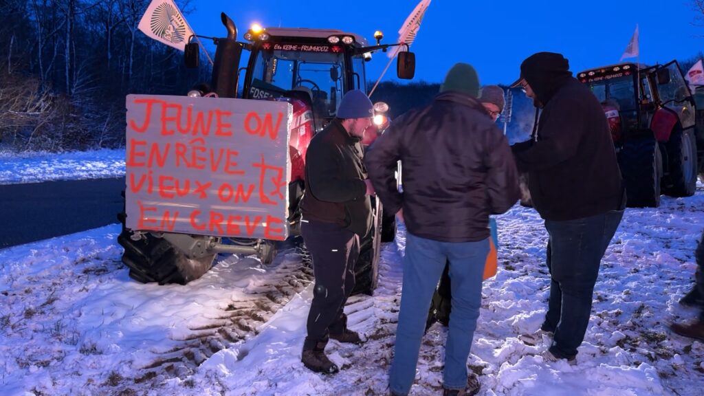 Des éleveurs de notre région mobilisés contre le Mercosur