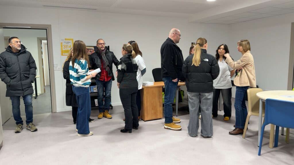 Premières portes ouvertes dans le nouvel IFSI