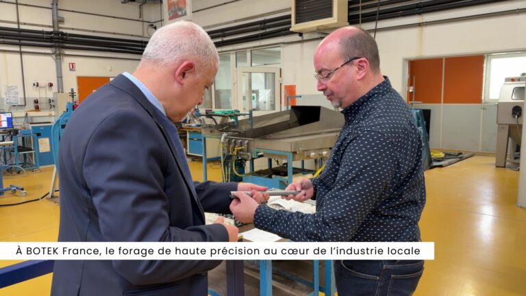 À BOTEK France, le forage de haute précision au cœur de l’industrie locale