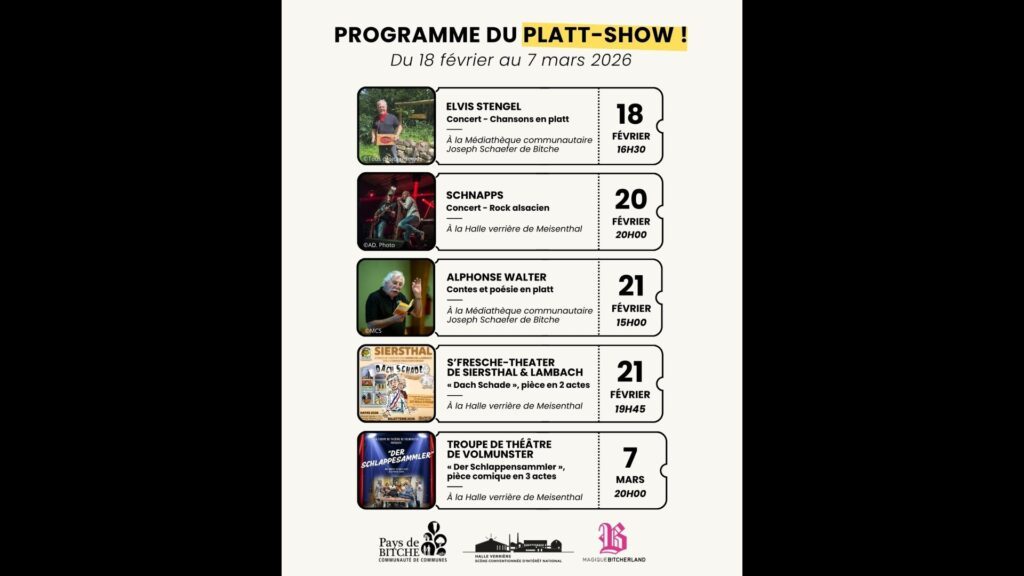 Les bons plans de sorties culturelles du 18 février 2026