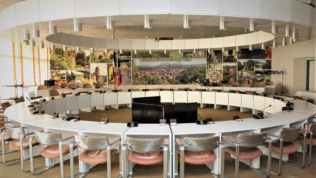 Conseil municipal de Sarreguemines. Crédit images : Ville de Sarreguemines