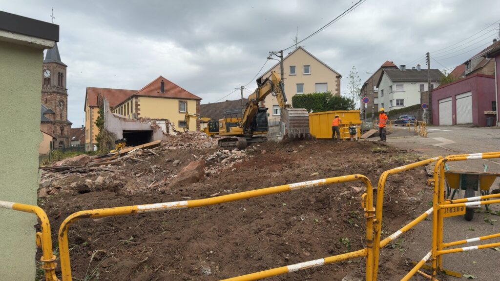 Lemberg : deux maisons démolies pour sécuriser les abords de l’école
