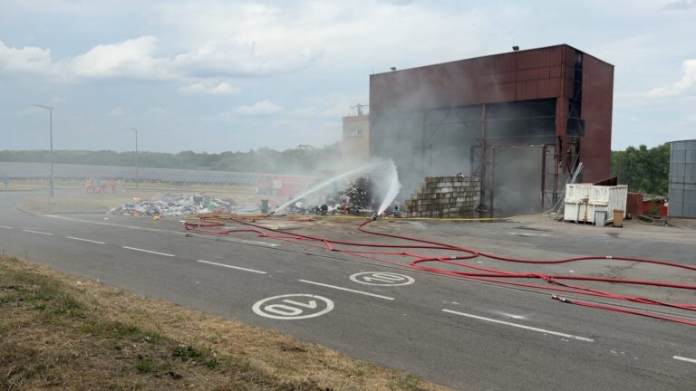 Un incendie sur le site de traitements des déchets de Sarreguemines