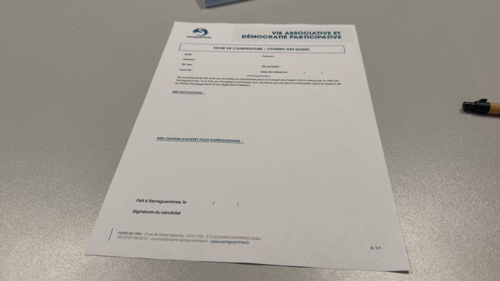 Le Conseil des sages recrute 