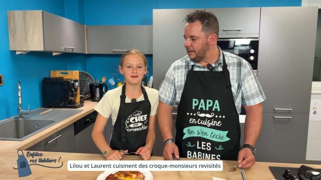 Enfilez vos tabliers ! : des croque-monsieurs revisités
