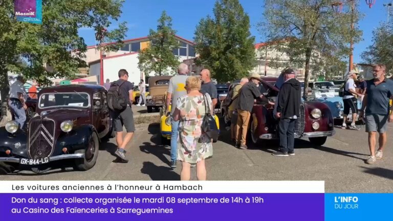 Les voitures anciennes à l’honneur à Hambach