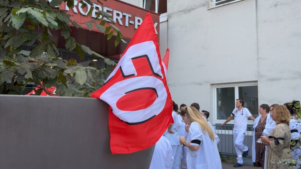 Une journée morte à l’hôpital Robert-Pax de Sarreguemines