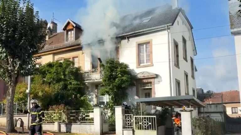 Incendie à Sarreguemines, Rue de la montagne 