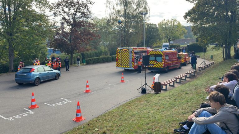 Une désincarcération pour la Journée Sécurité routière